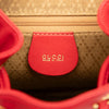 Gucci Calfskin Bamboo Drawstring Backpack Secondhand