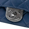 Chanel Large Quilted Goatskin Double Carry Waist Chain Flap Secondhand