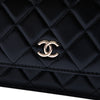 Chanel CC Quilted Calfskin Maxi Pearls Wallet on Chain Secondhand