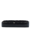 Chanel CC Calfskin and Sequin Double Zip Wallet on Chain Secondhand