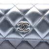 Chanel Quilted Gradient Metallic Lambskin Coco Punk Clutch With Chain Secondhand