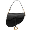 Dior Grained Calfskin Saddle Bag Secondhand