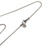Secondhand Chanel CC Brass Strass Clover Pendant Necklace
