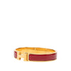 Hermès Narrow Enamel Clic H Bracelet PM Secondhand