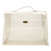 Hermès Vinyl Souvenir De L Exposition Kelly Handbag Secondhand