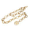Chanel Gold Plated CC Logo Chain Belt Secondhand