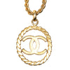 Chanel Gold Plated CC Logo Chain Belt Secondhand