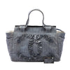 Chanel CC Striped Canvas Shopper Tote Secondhand