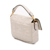 Fendi Mini Zucca Embossed Leather Baguette Satchel Secondhand