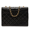 Chanel CC Quilted Lambskin Full Flap Crossbody Secondhand