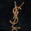 Secondhand Saint Laurent Small Suede Monogram Kate Tassel Crossbody