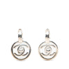 Chanel CC Brass Turn Lock Clip On Earrings Secondhand