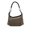 Fendi Zucchino Canvas Braided Hobo Secondhand