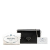 Prada Spazzolato Leather Flap Crossbody Secondhand