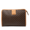 Celine Macadam Coated Canvas Clutch Secondhand