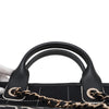 Chanel Medium Canvas Stitched Deauville Tote Secondhand