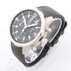 IWC Aquatimer Chronograph IW376803 5334787 SS & Rubber AT Watch with Black Dial Secondhand