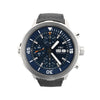 IWC Aquatimer Expedition Jacques-Yves Cousteau IW376805 6179053 SS & Rubber AT Watch with Navy Blue Dial Secondhand