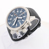 IWC Aquatimer Expedition Jacques-Yves Cousteau IW376805 6179053 SS & Rubber AT Watch with Navy Blue Dial Secondhand