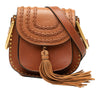 Chloé Small Leather Braided Hudson Crossbody Secondhand