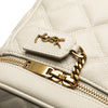 Saint Laurent Grain de Poudre Quilted 80's Vanity Bag Secondhand