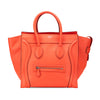 Celine Mini Leather Luggage Tote Secondhand