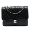 Chanel Medium Quilted Lambskin Clams Pocket Accordion Flap Secondhand