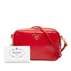 Prada Mini Saffiano Vernice Camera Bag Secondhand