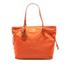 Prada Saffiano Trimmed Tessuto Tote Secondhand