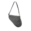 Secondhand Dior Mini Diorissimo Canvas Saddle Pochette