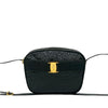 Ferragamo Croc Embossed Calfskin Vara Crossbody Secondhand