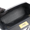 Secondhand HERMES 24/24 29 Togo Leather Handbag in Black and Gold Metal Fittings D: 2019