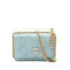 Chanel Mini Quilted Lambskin Enamel CC Wallet on Chain Secondhand