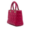 Secondhand Dior Medium Lambskin Cannage Lady Dior