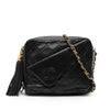 Chanel Mini CC Quilted Lambskin Tassel Camera Bag Secondhand
