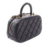 Chanel Mini CC Quilted Calfskin Bowling Bag Secondhand