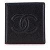 Secondhand Chanel CC Caviar Bifold Wallet