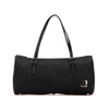Fendi Micro Zucchino Canvas Bauletto Handbag Secondhand