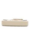 Gucci Medium Cutout Leather and Flora Canvas Traforata Flap Crossbody Secondhand