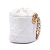 Chanel Mini Quilted Caviar Twist Your Buttons Drawstring Bucket Bag Secondhand