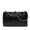 Chanel Quilted Patent Embossed Lucky Symbols Pochette Secondhand