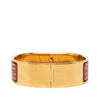Hermès Wide Enamel Emaille Loquet Bracelet GM Secondhand