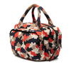Prada Canvas Camouflage Cordura Satchel Secondhand