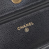 Chanel CC Quilted Caviar Wallet on Chain Secondhand