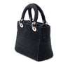 Dior Medium Embroidered Canvas Cannage Lady D Lite Secondhand