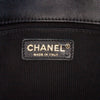 Chanel CC Chevron Calfskin Round Flap Satchel Secondhand