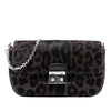Dior Leopard Print Pony Hair Miss Dior Chain Flap Secondhand