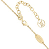 Louis Vuitton Gold Plated Essential V Pearl Necklace Secondhand