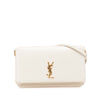 Secondhand Saint Laurent Smooth Leather Cassandre Phone Holder