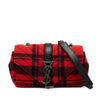 Saint Laurent Baby Chevron Tartan Wool Monogram Classic Chain Bag Secondhand